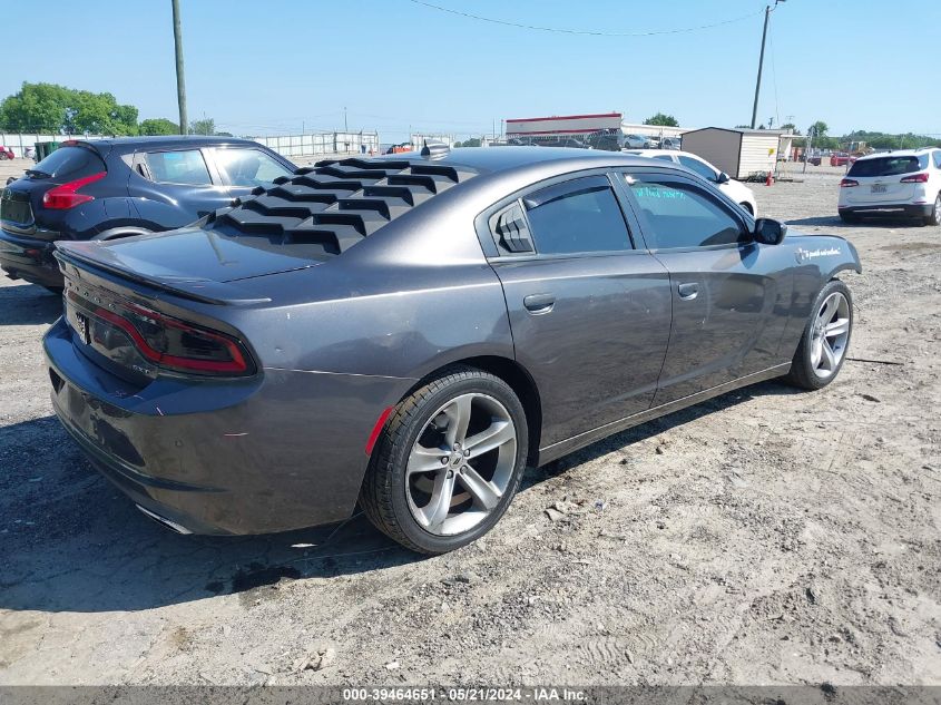 2015 Dodge Charger Sxt VIN: 2C3CDXHG9FH726704 Lot: 39464651