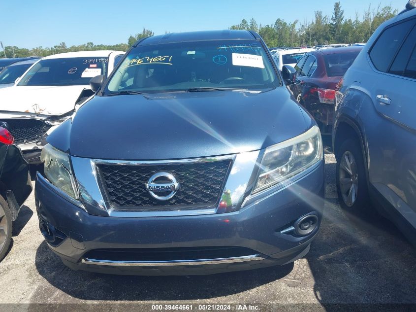 2014 Nissan Pathfinder S VIN: 5N1AR2MN1EC722638 Lot: 39464661