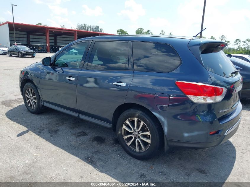 2014 Nissan Pathfinder S VIN: 5N1AR2MN1EC722638 Lot: 39464661