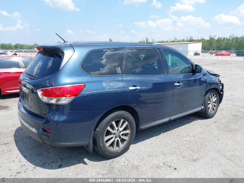 2014 Nissan Pathfinder S VIN: 5N1AR2MN1EC722638 Lot: 39464661