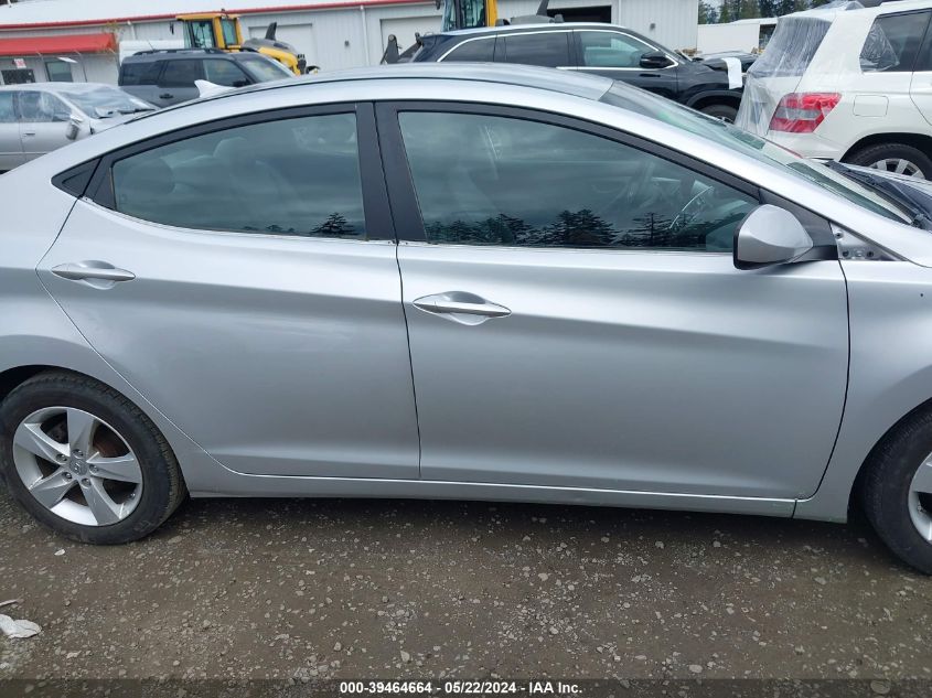 2013 Hyundai Elantra Gls VIN: 5NPDH4AE2DH374453 Lot: 39464664