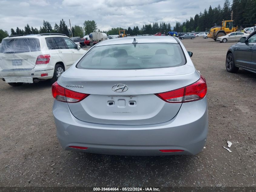 2013 Hyundai Elantra Gls VIN: 5NPDH4AE2DH374453 Lot: 39464664