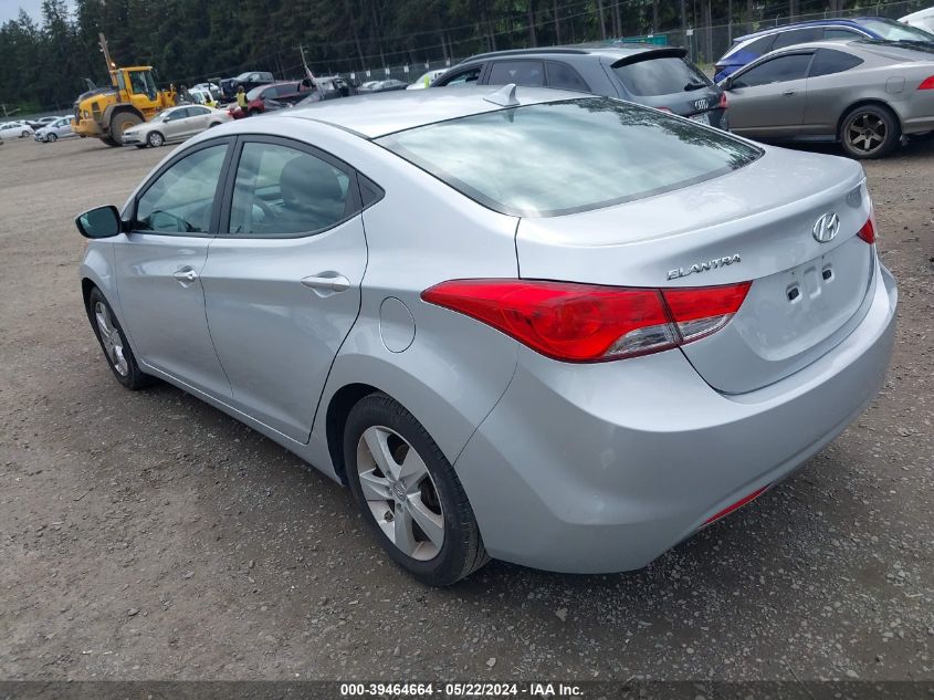 2013 Hyundai Elantra Gls VIN: 5NPDH4AE2DH374453 Lot: 39464664