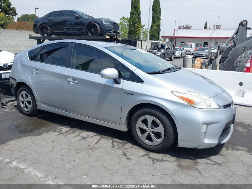 2013 Toyota Prius Four VIN: JTDKN3DU4D1645615 Lot: 39464673