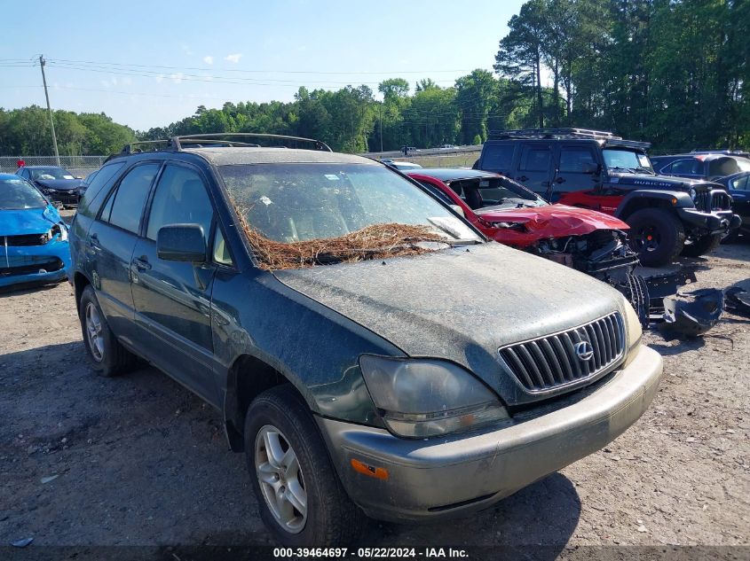 1999 Lexus Rx 300 VIN: JT6GF10U6X0016758 Lot: 39464697