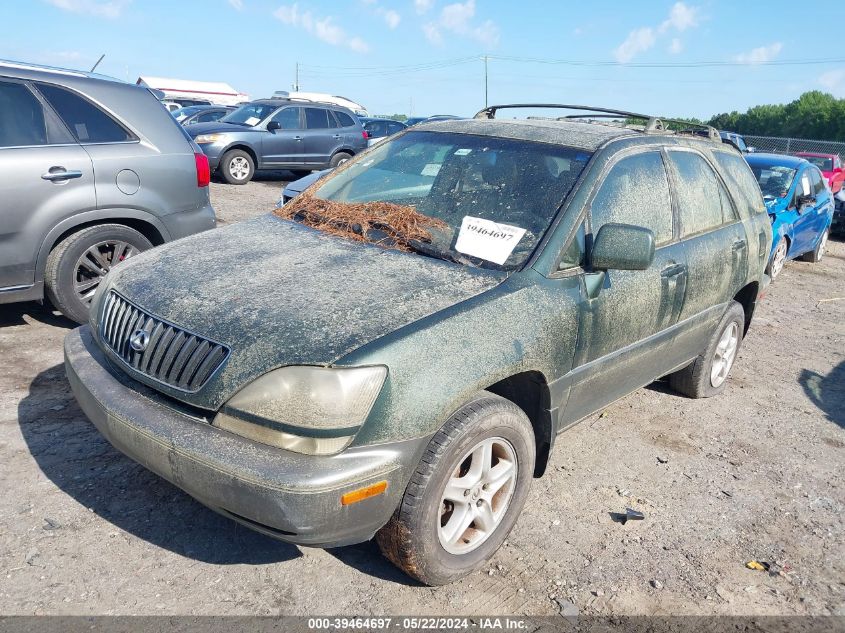 1999 Lexus Rx 300 VIN: JT6GF10U6X0016758 Lot: 39464697