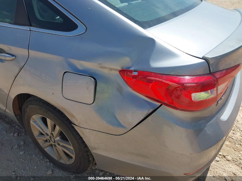 2017 Hyundai Sonata VIN: 5NPE24AF4HH565554 Lot: 39464698