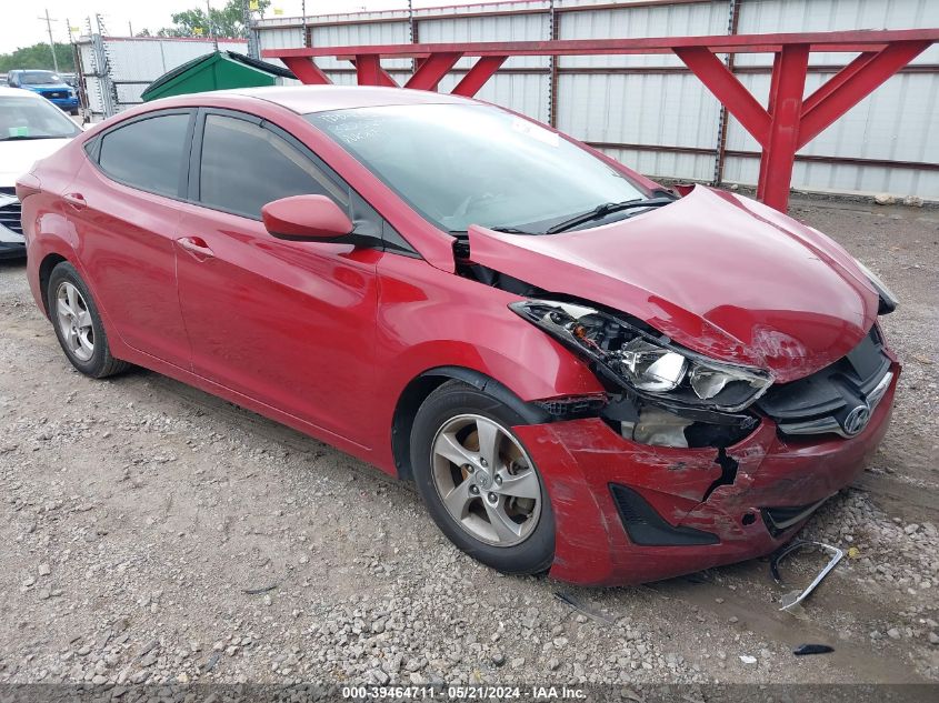 KMHDH4AE9FU249907 2015 HYUNDAI ELANTRA - Image 1