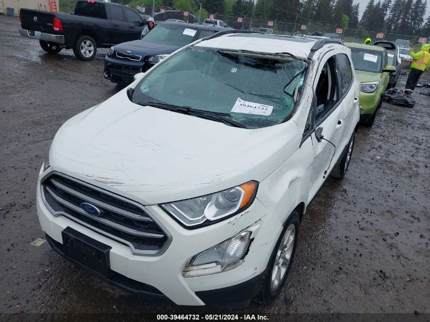 2019 Ford Ecosport Se VIN: MAJ3S2GE6KC309368 Lot: 39464732