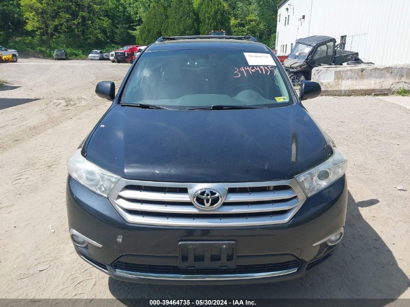 2012 Toyota Highlander Limited V6 VIN: 5TDDK3EH1CS156013 Lot: 39464735