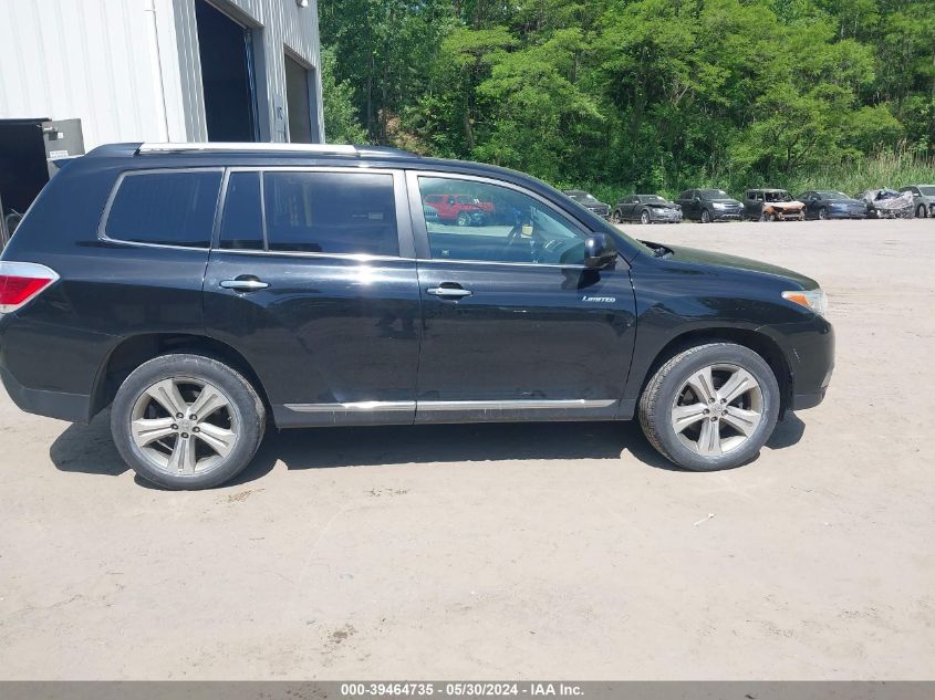 2012 Toyota Highlander Limited V6 VIN: 5TDDK3EH1CS156013 Lot: 39464735