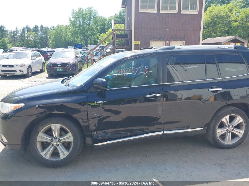 2012 Toyota Highlander Limited V6 VIN: 5TDDK3EH1CS156013 Lot: 39464735
