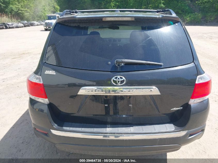 2012 Toyota Highlander Limited V6 VIN: 5TDDK3EH1CS156013 Lot: 39464735