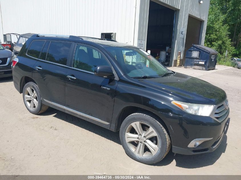 2012 Toyota Highlander Limited V6 VIN: 5TDDK3EH1CS156013 Lot: 39464735