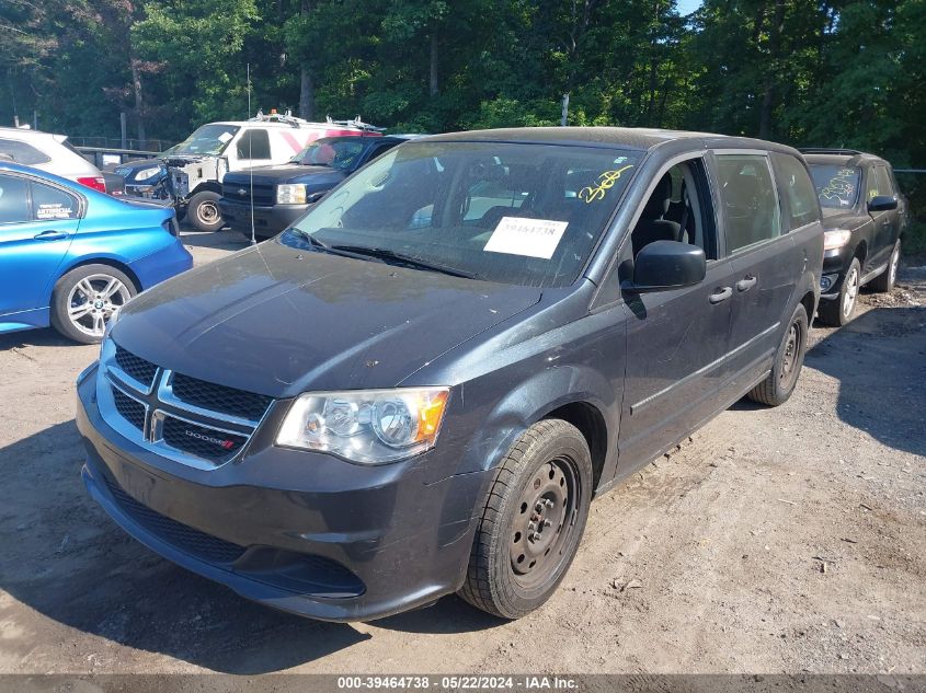 2014 Dodge Grand Caravan American Value Pkg VIN: 2C4RDGBG0ER452722 Lot: 39464738