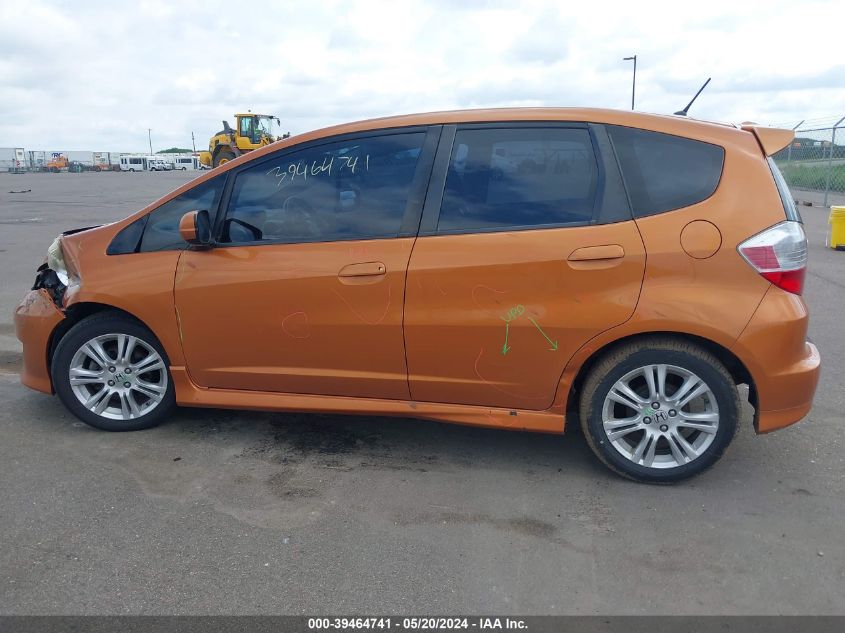 2010 Honda Fit Sport VIN: JHMGE8H4XAC009454 Lot: 39464741