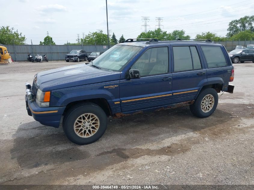 1994 Jeep Grand Cherokee Limited VIN: 1J4GZ78S2RC284501 Lot: 39464749