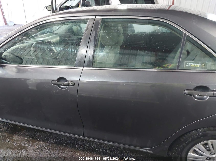 2012 Toyota Camry Le VIN: 4T4BF1FK0CR188426 Lot: 39464754