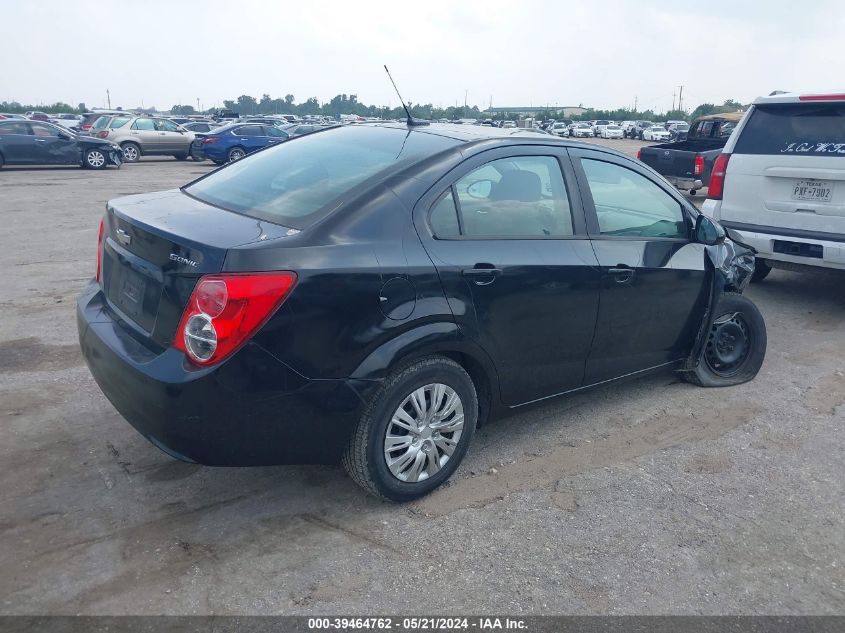 2013 Chevrolet Sonic Ls Auto VIN: 1G1JA5SH0D4209893 Lot: 39464762