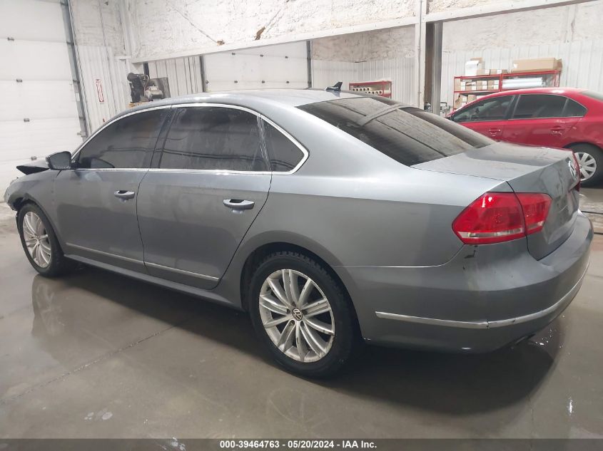 2014 Volkswagen Passat 2.0L Tdi Sel Premium VIN: 1VWCN7A31EC115242 Lot: 39464763