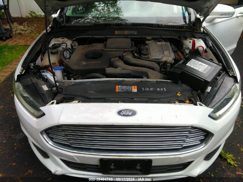 3FA6P0LU1ER381178 | 2014 FORD FUSION HYBRID