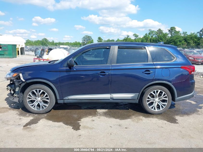 2018 Mitsubishi Outlander Es VIN: JA4AD2A33JZ054929 Lot: 39464794