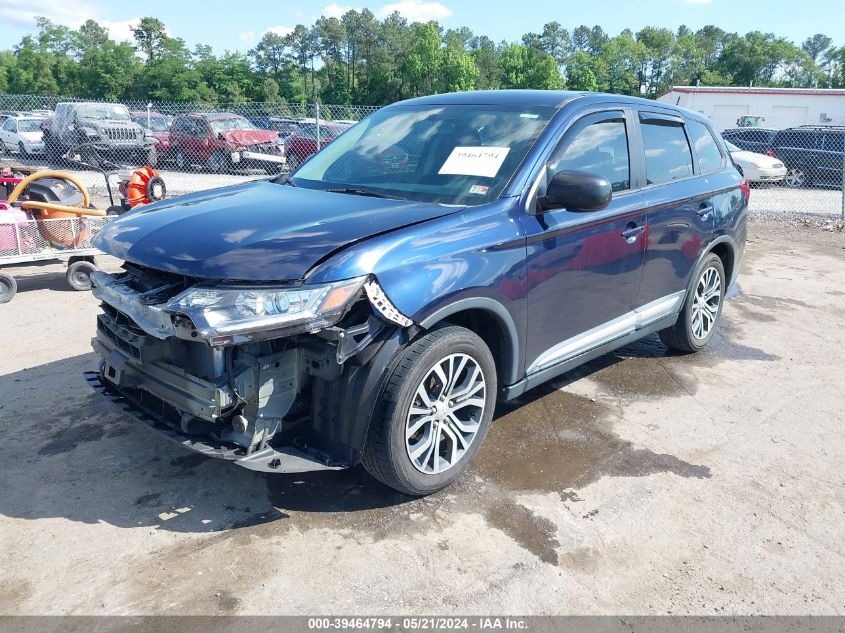 2018 Mitsubishi Outlander Es VIN: JA4AD2A33JZ054929 Lot: 39464794