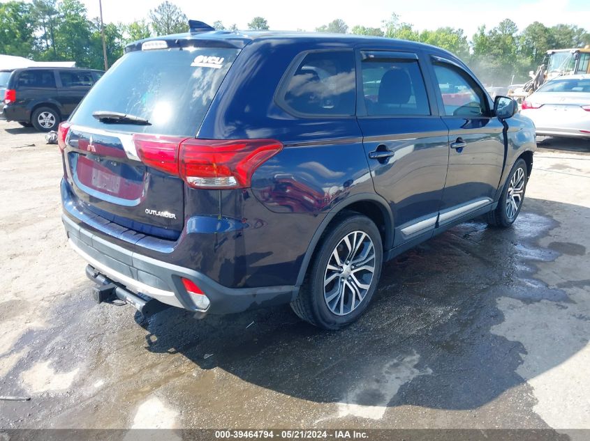 2018 Mitsubishi Outlander Es VIN: JA4AD2A33JZ054929 Lot: 39464794