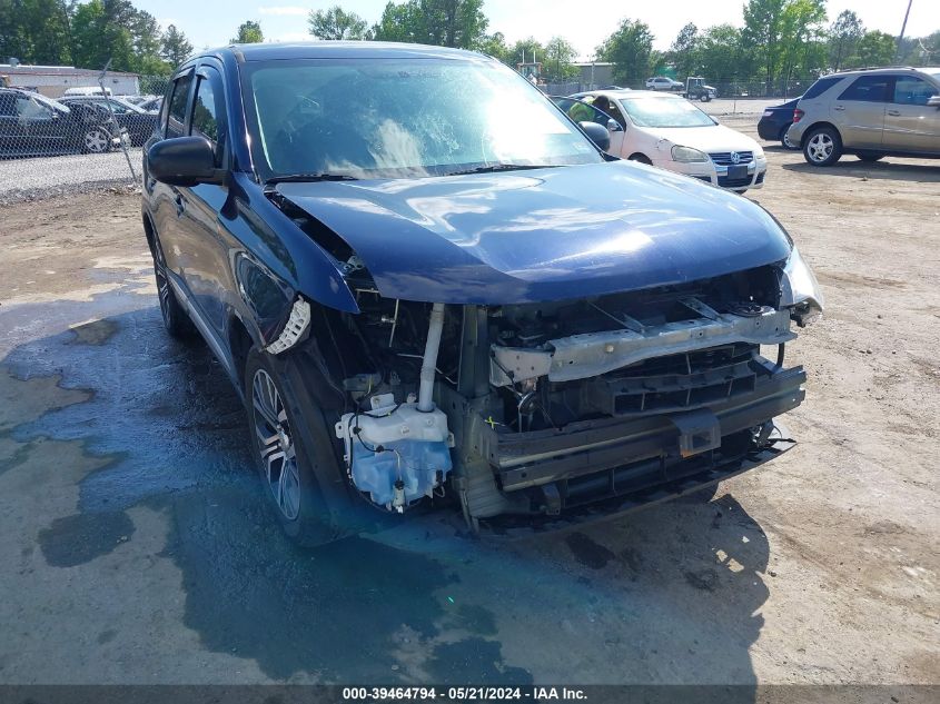 2018 Mitsubishi Outlander Es VIN: JA4AD2A33JZ054929 Lot: 39464794