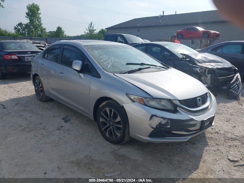 2013 Honda Civic Ex VIN: 19XFB2F83DE057464 Lot: 39464795