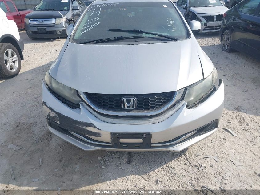 2013 Honda Civic Ex VIN: 19XFB2F83DE057464 Lot: 39464795