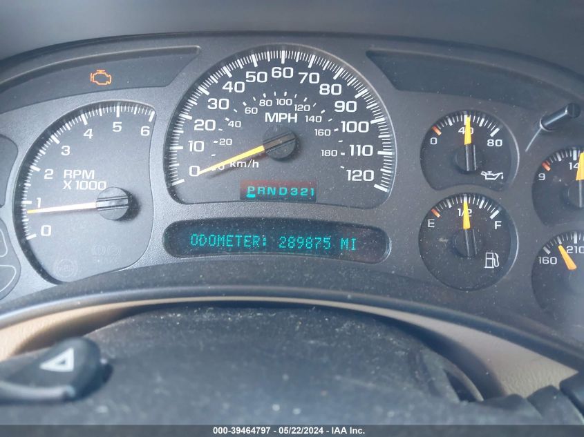 2003 Chevrolet Suburban 1500 Lt VIN: 1GNFK16Z63J293165 Lot: 39464797