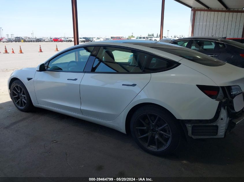 2021 Tesla Model 3 Long Range Dual Motor All-Wheel Drive VIN: 5YJ3E1EB5MF060166 Lot: 39464799