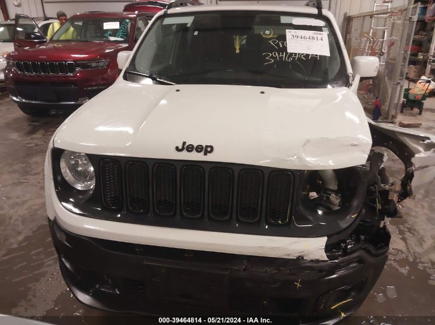 2017 JEEP RENEGADE LATITUDE - ZACCJBBB9HPE63782