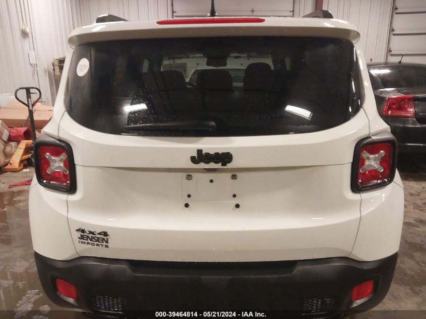 2017 JEEP RENEGADE LATITUDE - ZACCJBBB9HPE63782