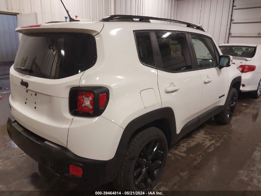 2017 Jeep Renegade Altitude 4X4 VIN: ZACCJBBB9HPE63782 Lot: 39464814