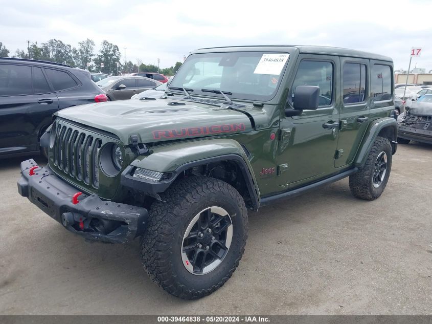 2021 Jeep Wrangler Unlimited Rubicon VIN: 1C4HJXFN0MW52138 Lot: 39464838