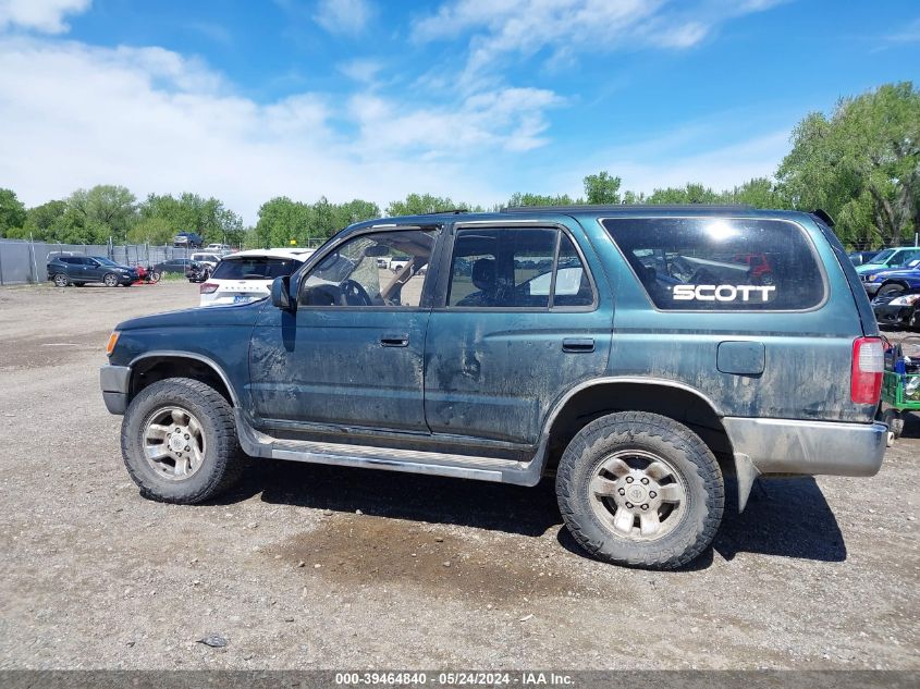 1998 Toyota 4Runner Sr5 V6 VIN: JT3HN86R1W0169370 Lot: 39464840