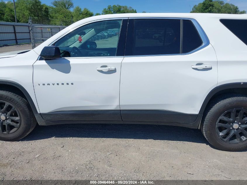 2019 Chevrolet Traverse Ls VIN: 1GNEVFKW7KJ151823 Lot: 39464845