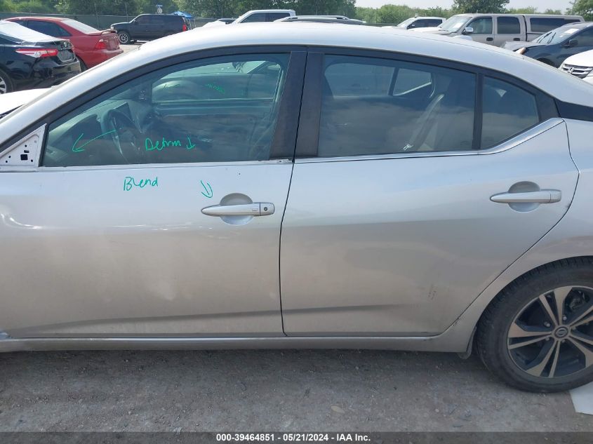 2021 Nissan Sentra Sv Xtronic Cvt VIN: 3N1AB8CV6MY237756 Lot: 39464851