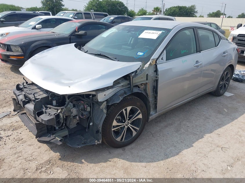VIN 3N1AB8CV6MY237756 2021 NISSAN SENTRA SV