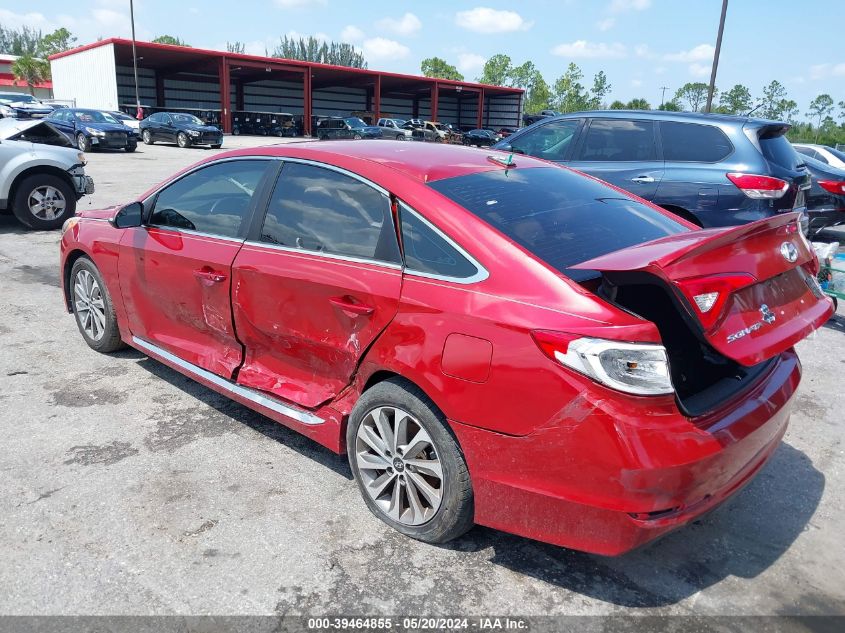 2017 HYUNDAI SONATA SPORT - 5NPE34AF4HH514410