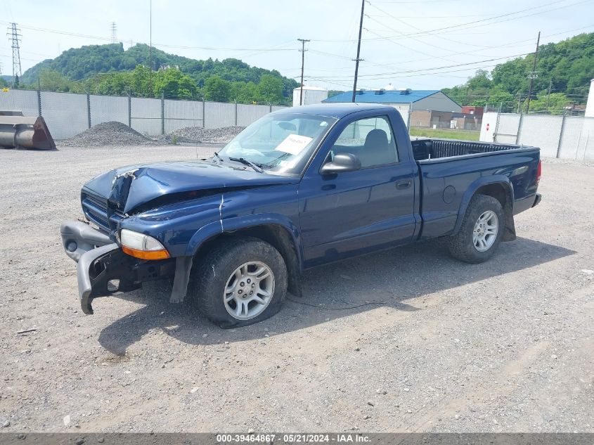 2003 Dodge Dakota VIN: 1D7FL16X53S348533 Lot: 39464867