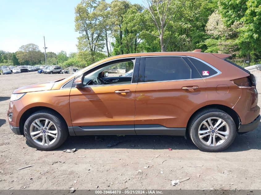 2017 Ford Edge Titanium VIN: 2FMPK4K93HBB40335 Lot: 39464870