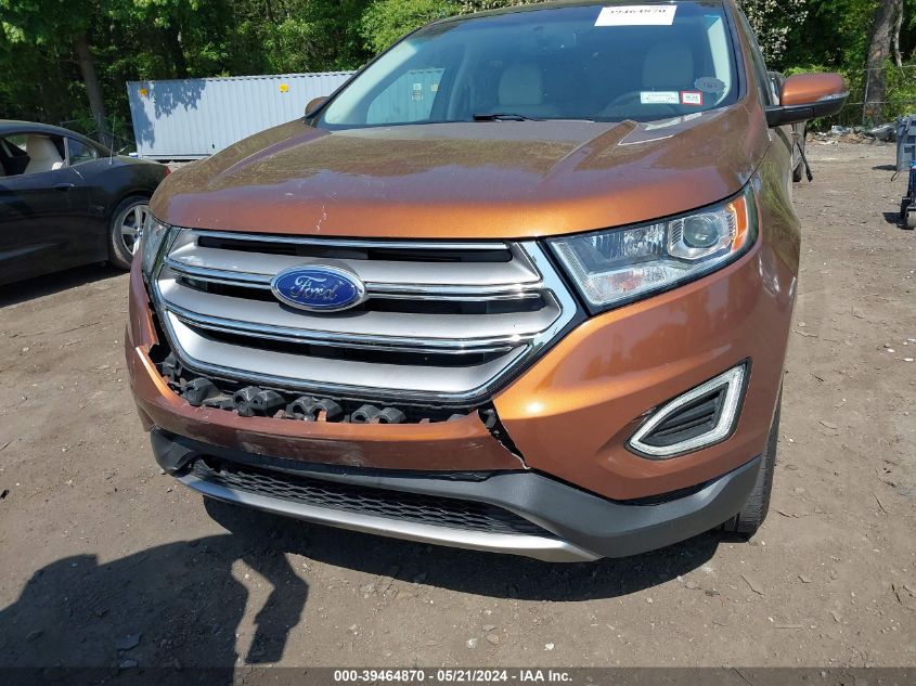 2017 Ford Edge Titanium VIN: 2FMPK4K93HBB40335 Lot: 39464870