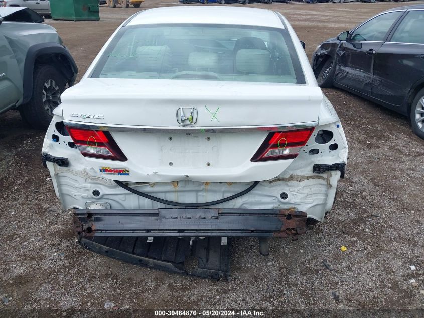 2014 Honda Civic Lx VIN: 19XFB2F52EE013902 Lot: 39464876