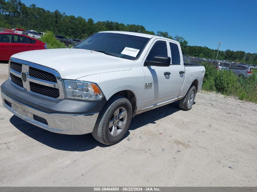 2017 Ram 1500 Tradesman Quad Cab 4X2 6'4 Box VIN: 1C6RR6FG3HS591663 Lot: 39464885