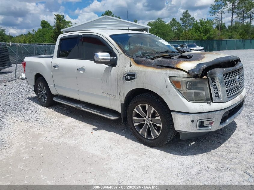 2017 Nissan Titan Sl VIN: 1N6AA1E62HN524184 Lot: 39464897