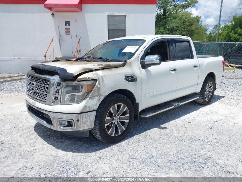 2017 Nissan Titan Sl VIN: 1N6AA1E62HN524184 Lot: 39464897