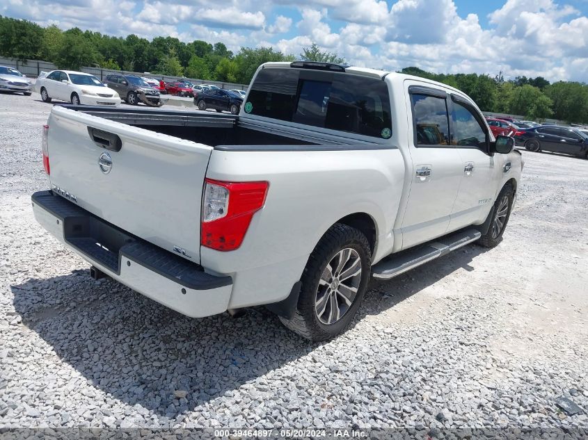 2017 Nissan Titan Sl VIN: 1N6AA1E62HN524184 Lot: 39464897